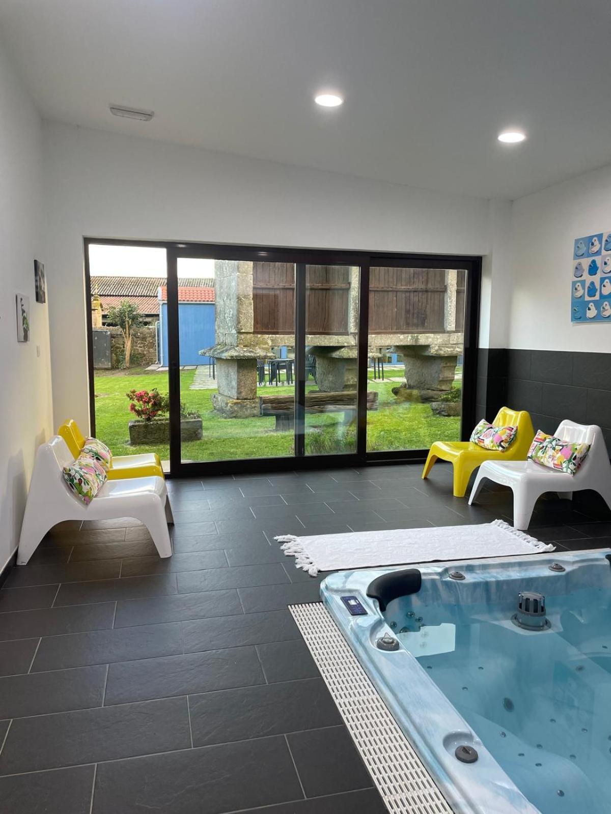 A Ribeira Do Tambre Guest House Troitosende Exterior photo
